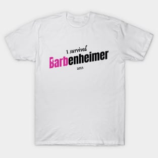 I Survived Barbenheimer T-Shirt